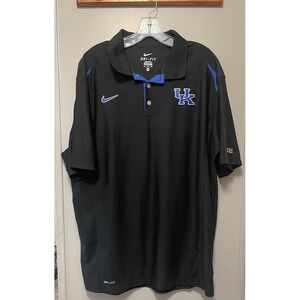 Kentucky University Nike Dri Fit Polo Size XL Wildcats Performance Elite